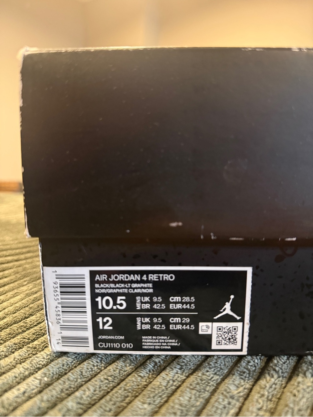 Jordan 4 black cats - Picture 5 of 5